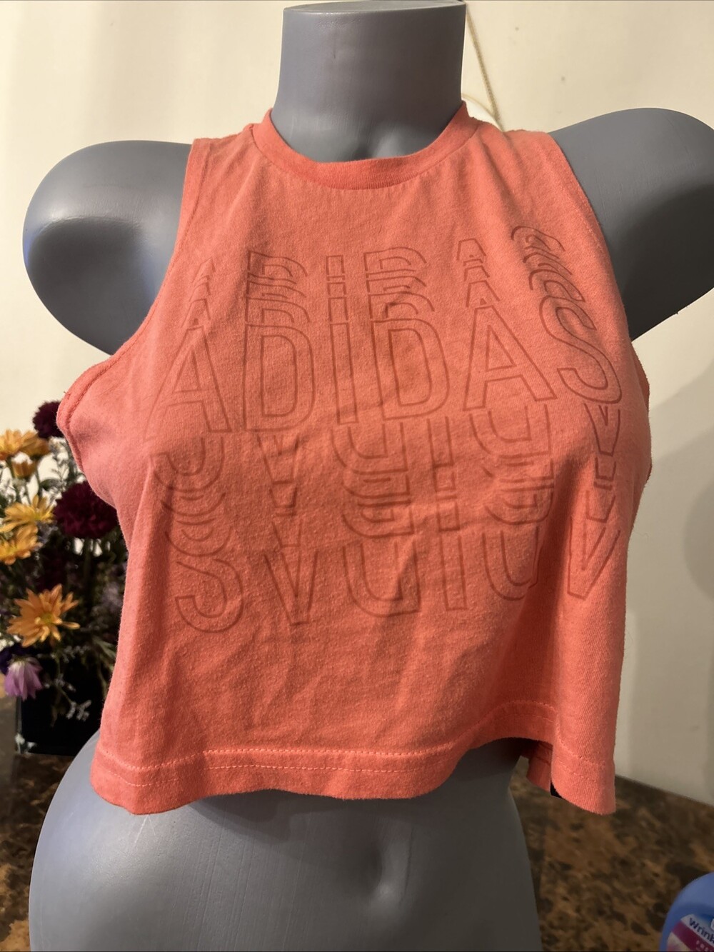 Adidas Active Wear Tank Top Crop Top
